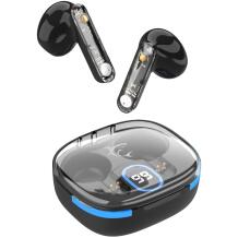 White Shark Bezvadu austiņas HYPERBEAT-B, 32Ω, 102dB, 13mm, 2-4h, >8m, Bluetooth 5.3, LiPo, 2 skaļruņi
