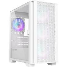 Montech Kaste AIR 100 ARGB(W), Mini Tower, 2xUSB 3.0, 3x120mm priekšējie ventilatori, 1x120mm aizmugurējais ventilators