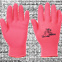 Детские рабочие перчатки из нейлона с латексным покрытием. LOLLIPOP (Блист.) розовый размер 5 ЧЕРВА
