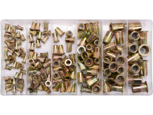 Oglekļa tērauda vītņkniežu komplekts M3-M10 (150gab.) YT-36481 YATO