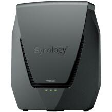 Маршрутизатор Synology WRX560, RJ-45, 2400 Мбит/с, 4 x гигабитный Ethernet, Wi-Fi 6, WPA3, черный, 150 устройств