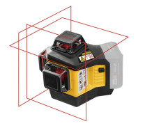 Laserlood LAX 600, 3x360° punane kiir, CAS, Stabila