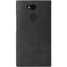 Krusell Telefoni kate 61247, 14cm (5.5), nahk, must, ümbrik, ühilduv Sony Xperia L2