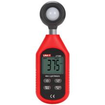 Uni-T valgusmõõtur UT383, 0-199900 Lux, 0-18500 Fc, 0,5 s, 32x26 mm ekraan, 3x1,5V aku, MAX/MIN funktsioon