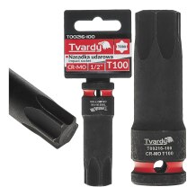 TORX Impact Socket 1/2" T100 CR-MO Tvardy T00216-100