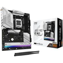 Asrock Dēlis B850 PRO RS WIFI, 4 x DDR5 DIMM, 1 x PCIe 5.0 x16, 1 x HDMI, 1 x USB 3.2 Gen2x2 Type-C, 2.5G LAN, Wi-Fi 6E