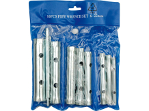 Pipe wrench set double-ended tubular box spanners 6–22 mm 10 pcs TOYA 52900