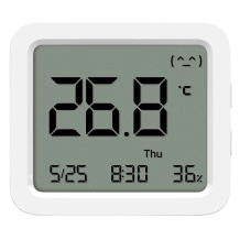 Viedais temperatūras un mitruma monitors ar e-ink displeju un Bluetooth savienojumu Mi Temperature and Humidity Monitor 3 White BHR9041GL Xiaomi