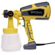Kraftdele Электрический краскопульт KD1656 7000206, 500W, 1200ml/min, 1l, 1.0/1.8/2.5mm