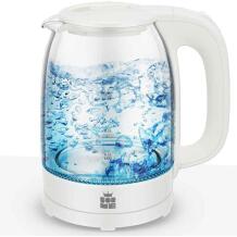 Forme Tējkanna FKG-102, 1,7l, 1850-2200W, Slēptais sildīšanas elements, Zila LED apgaismojums, 360° pagriešana