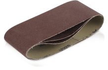 Smilšpapīra lentes 100x610mm - G120 - 3 gab., KREATOR, KRT243007, Lentes platums: 100 mm, Lentes garums: 610 mm, Graudu izmērs (P): 120