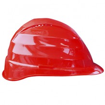 „Rockman C3“ šalmas, su plastikiniais laikikliais, raudonas