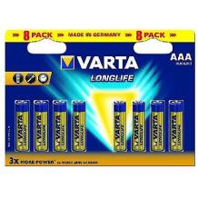 Varta Akumuliatorius BAVA 4103 8PACK, 1,5V, 8 vnt., šarminis, įkroviklis nepridedamas