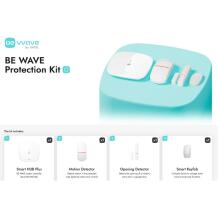 Satel Панель управления BEWAVE PROTECTION KIT, 868 МГц, 2000 м, Ethernet, Wi-Fi, 2x SIM, 230 В AC, датчик движения PIR