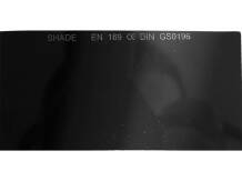 Metināšanas filtrs 50x100mm, 74452, TOYA, tumšuma pakāpe 8 DIN