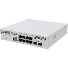Mikrotik CRS310-8G+2S+IN управляемый коммутатор, 8x 2.5G Ethernet, 2x SFP+, DC 18-57 V, 1U, CE, EAC, ROHS