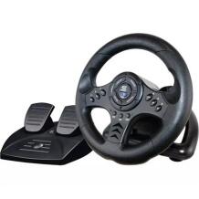 Subsonic Spēļu stūre SV450, 180°, 23cm, 2 pedāļi, 13 pogas, USB, PS4, PS3, XBOX ONE, XBOX Series X/S, SWITCH
