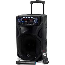 Manta Karaoke kõlar SPK5021PRO, 80 W, 12 tolli, 2x mikrofonisisend, Bluetooth, FM raadio, 5 h esitusaeg