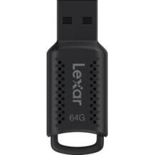 Lexar | USB Flash Drive | JumpDrive V400 | 64 GB | USB Type-A | Black