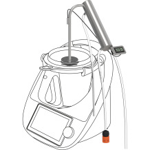 Aroma Plus Destilētājs Virtuves Robotam BROWIN 340204, 28x17.7x24.7 cm, 1.215 kg