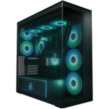 Arctic Корпус ACPCC00015A, Midi Tower, 529mm, 231mm, 15400g, 5 вентиляторов, 6 поддержка дисков, A-RGB