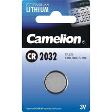 Camelion Батарея CR2032 13001032, 220 мАч, 3В, 1 шт., Литий, Блистер