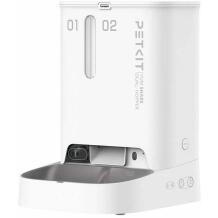 Petkit YumShare Dual-hopper 2 Automātiskā barotava ar kameru P591 2, 5L, ABS, 304 nerūsējošais tērauds, balta
