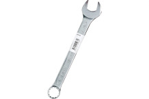 Kombinētā uzgriežņu atslēga 18 mm, ROCKFORCE, RF-75518, 12-stūru dizains, hromēta CrV tērauda konstrukcija