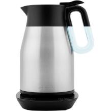 Gastroback Veekeetja 42426, 2200 W, 1,7 L, 16 A, 220-240 V, 50/60 Hz, Roostevaba teras, LCD, Ilma juhtmeta, 240 min