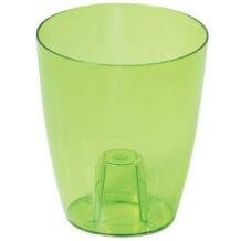 Prosperplast Orchid Pot Coubi 7334776, 160mm, 130mm, 1.5L, apvalus, žalias, plastikas