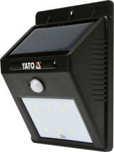 Seinavalgusti LED päikesepaneeliga YT-81856 YATO