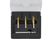 Metinājumu urbju komplekts, kobalta tērauds, YT-28922, YATO