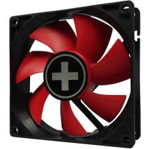 Xilence Вентилятор корпуса XF039, 120мм, 1300RPM, 44.71cfm, 4-pin, черный/красный