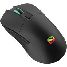 Sandberg 640-21 Bevielė žaidimų pelė, 2400 DPI, 6 mygtukai, 2.4 GHz, USB Type-C, 400 mAh, juoda