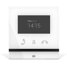 2N vidaus atsakymo įrenginys 91378501WH 12VDC, 4.3 ekranas, baltas, PoE 802.3af, 0 iki 50 °C