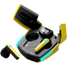 Wireless TWS gaming earphones with Bluetooth connectivity and built in microphone Doublebee GTWS-2 Gaming Yellow CND-GTWS2Y CANYON