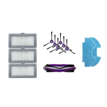 Putekļu sūcēja rezerves daļu komplekts I5C sērijai ar 6 sānu birstēm 1 galveno birsti 3 HEPA filtriem un 2 uzkopšanas drānām 12175000A43598 Midea