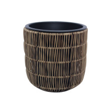 Puķu pods WICKER D27xH28cm, gaiši brūns 38095 Allit