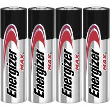 Energizer Alkaline Max AA LR6 437642, 1.5 V, 4 tk, 10 aastat, kõrge lekke vastupidavus