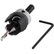 Wolfcraft kruvi algus 2544000, 3,2-12mm, 90°, tööriistateras, kuusnurkne, puit, mitteferro metall, plastmass