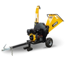 JCB bensiinimootoriga oksapurustaja aedadele ja majapidamistele 120mm 15hj 457cm³ elektrikäivitus 360° väljalase ATV haak JCB-CH150120PEP24