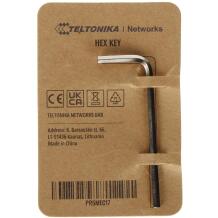 Teltonika Hex Key 19 x 53 x 2.5 mm Nikkel, nurk, hõbe, PR5MEC17, 0.003kg, 1g, 46080tk