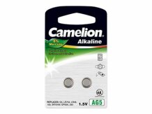 Baterijas pogveida Alkaline ar AG5/LR48/LR754/393 formātu Alkaline Buttoncell 2 gab. 12050205 Camelion