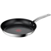Tefal Keptuvė B8170644, 28cm, nerūdijantis plienas, titano danga, fiksuota rankena, tinkama indukciniam viryklei
