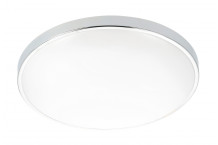 LED-laevalgusti ATOL, ümmargune, Ø400mm, 3000K, 32W, 2560lm, AC220-240V, PF>0.9, IP54, kroom, LD-ATOL32W-WW-01 GTV
