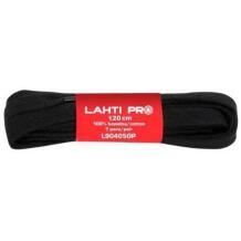 Lahti Pro Плоские шнурки для обуви 5119667, 120 см, черный, 9 мм, 100% полиэстер