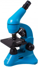 Mikroskoop eksperimentaalse komplektiga, K50 Rainbow 50L, sinine, 40x - 800x, L69073, LEVENHUK