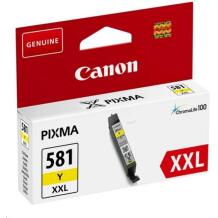 Canon Rašalinis kasetė CLI-581XXL 1997C001, 11,7ml, geltona, suderinami modeliai: TR7550, TS9150, TS8151