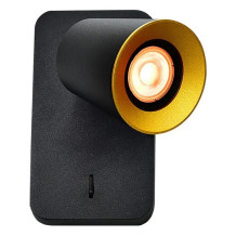 Sienas gaismeklis Elli, 4533, AC220-240V, IP20, 1xGU10, 20W, melns; OS-ELLI-GU10-10-DEC GTV