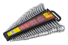 Kombinēto uzgriežņu atslēgu komplekts, KINGTUL, KT-3026MP, 6-32 mm, CrV tērauds, 25 gab.